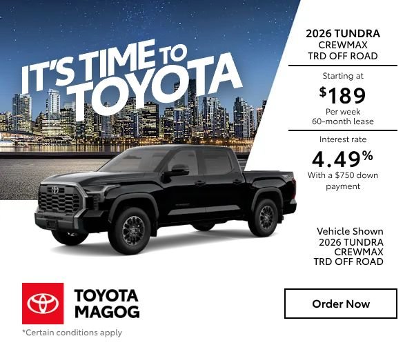2026 Tundra Crewmax TRD Off Road