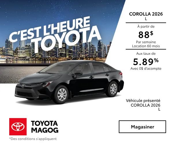 Corolla L 2026