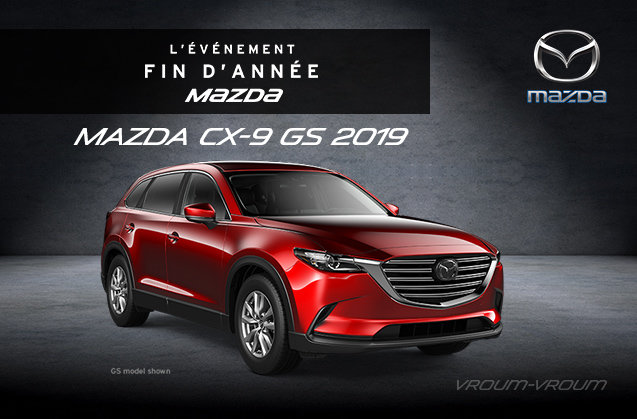 Mazda CX-9 GS 2019 - 7 passagers