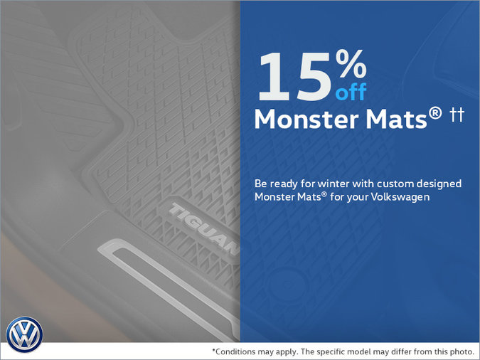 15% Off Monster Mats