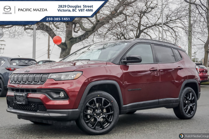 Pacific Mazda - Own this 2022 Jeep Compass Latitude Lux for $179 bi-weekly*