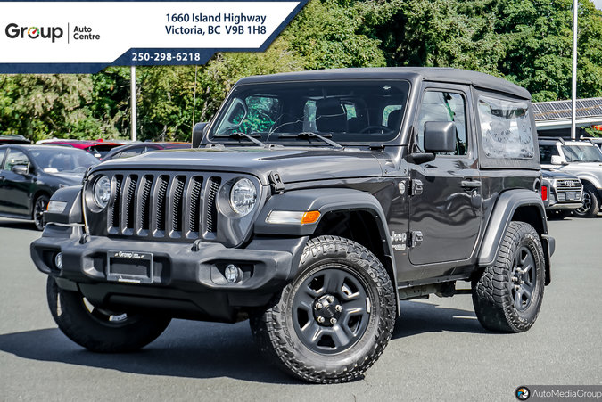 Own this 2018 Jeep Wrangler Sport 4X4 for $210 bi-weekly*