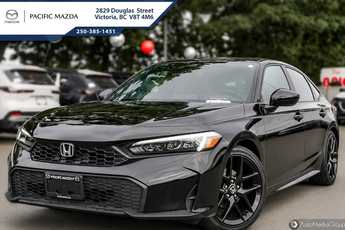 Pacific Mazda - Own this 2025 Honda Civic Sport for $199 bi-weekly*