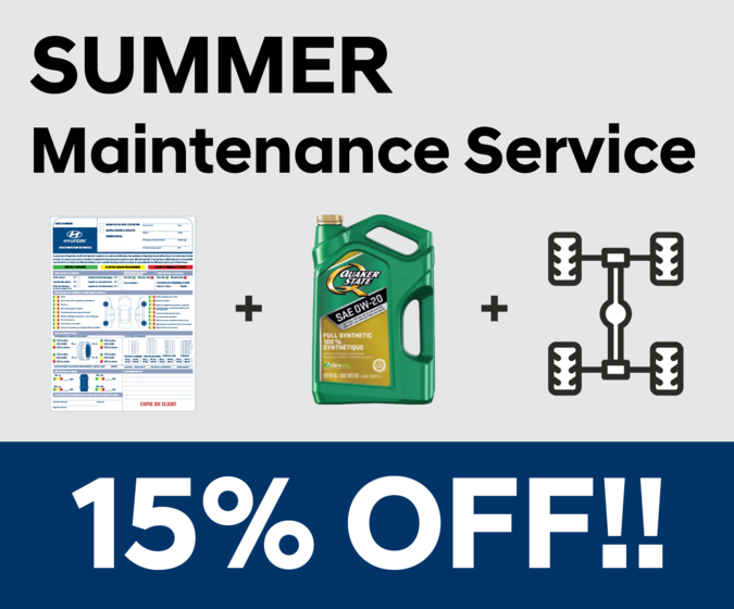 15% OFF – SUMMER MAINTENANCE SERVICE