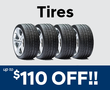Tires up to $110 OFF!!