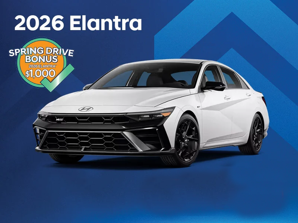 2026 Elantra $1000 Off!!