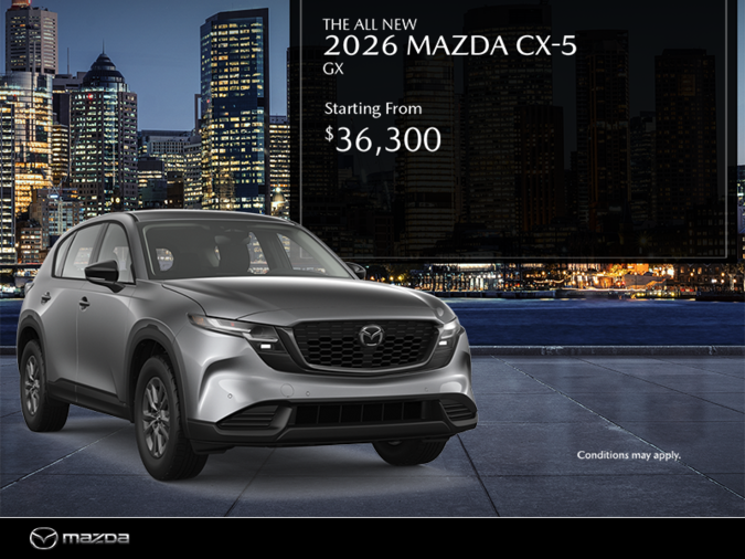 Get the 2026 Mazda CX-5