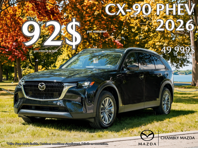 Chambly Mazda - CX-90 PHEV OCT 2026