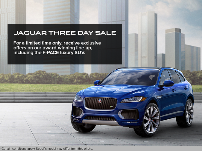 Jaguar Three Day Sale