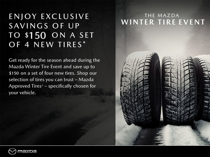 Guelph City Mazda The Mazda Winter Tire Event