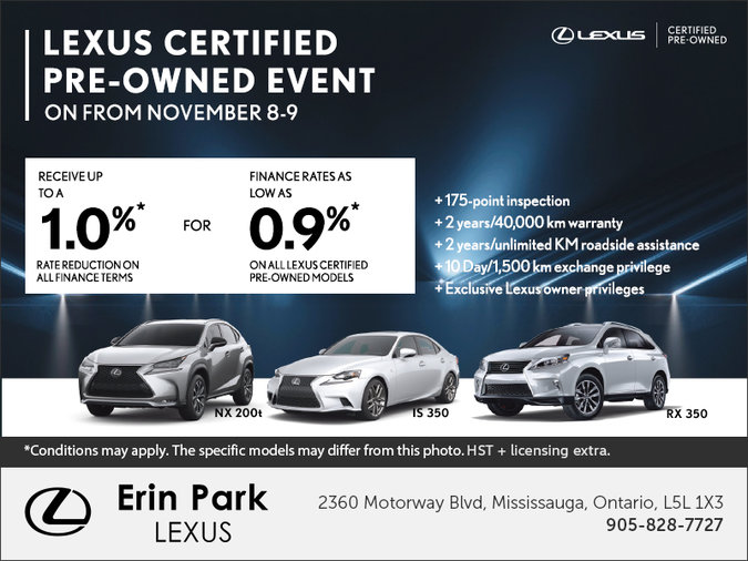 Lexus Pre-Owned Event