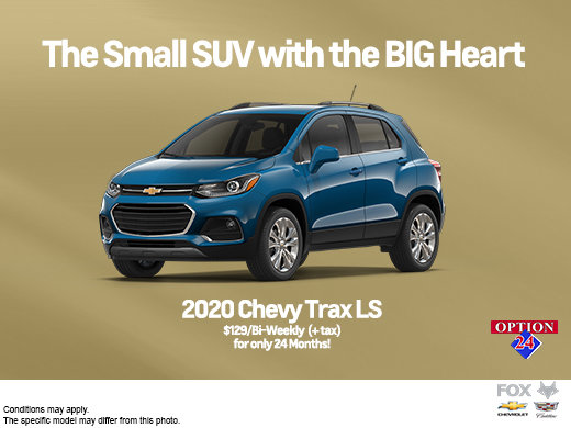 Chevy Trax LS Only $129 bi-weekly with $0 Down!!