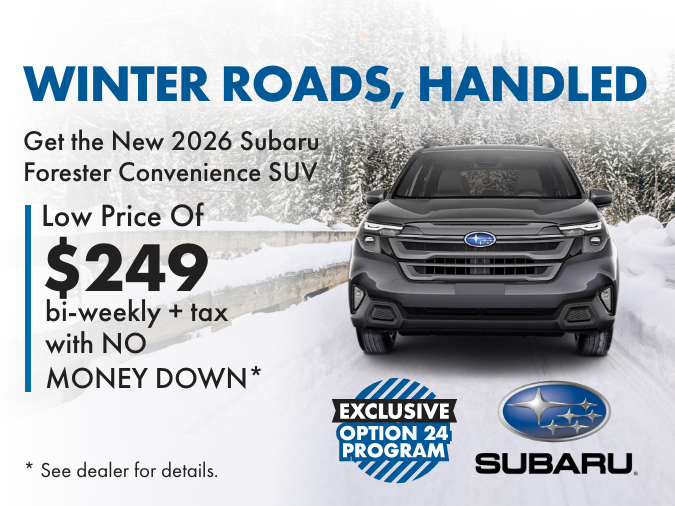 2026 Subaru Forester Convenience – Freedom to Choose