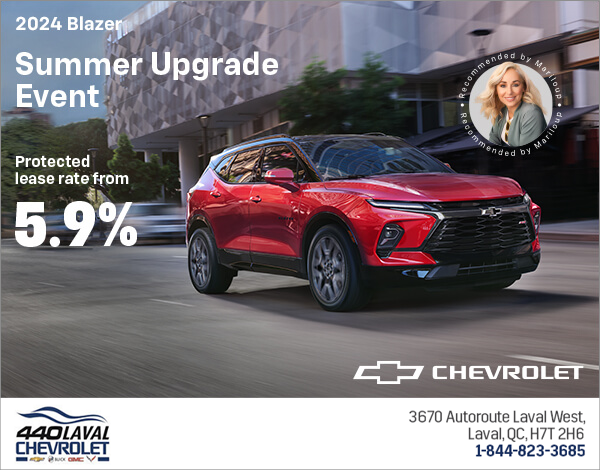 Get the 2024 Chevrolet Blazer