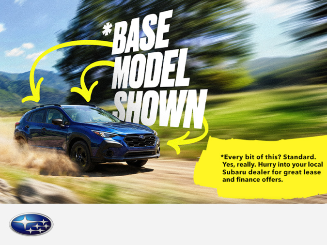 Subaru's Monthly Sales Event