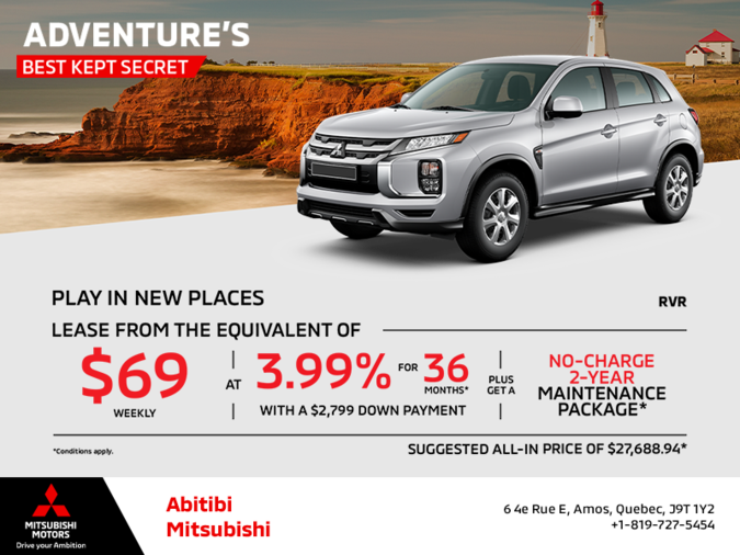 Get the 2025 Mitsubishi RVR