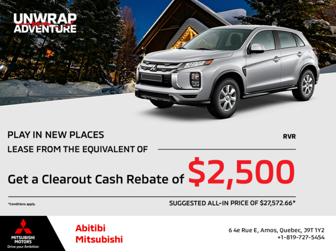 Get the 2025 Mitsubishi RVR