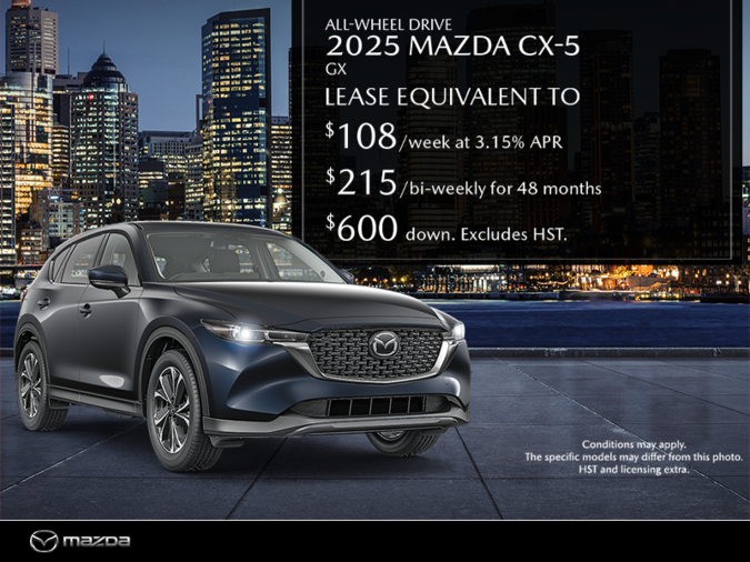 Airport Mazda Of Toronto - Get the 2025 Mazda CX-5