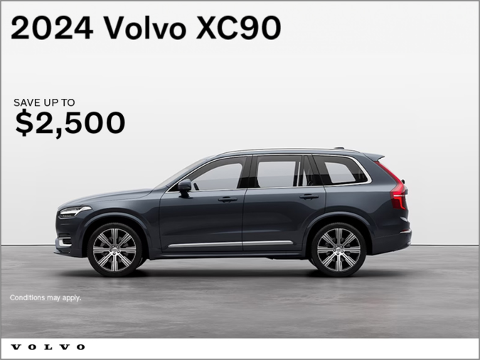 The 2024 Volvo XC90 Volvo Sherbrooke