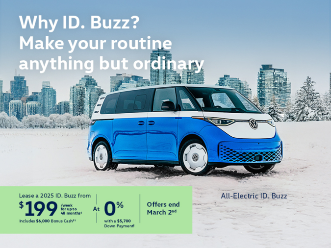 Get the 2025 Volkswagen ID.Buzz