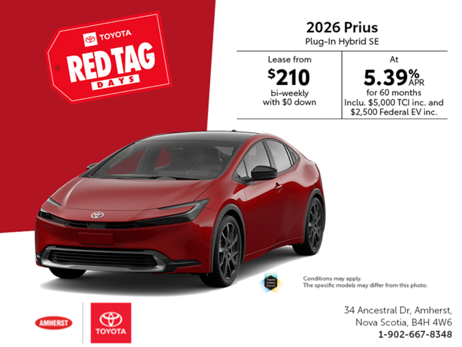 2026 Toyota Prius Plug-in Hybrid SE