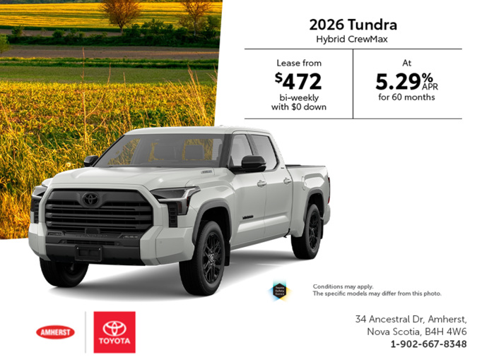 2026 Toyota Tundra Hybrid Crewmax