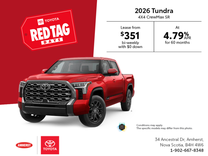 2026 Toyota Tundra 4x4 Crewmax