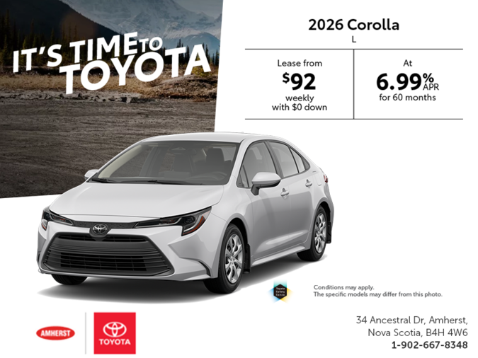 2026 Toyota Corolla