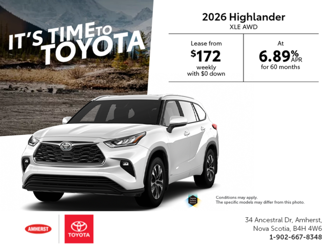 2026 Toyota Highlander