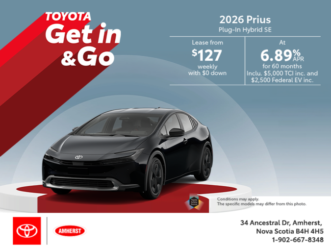 2026 Toyota Prius Plug-In Hybrid