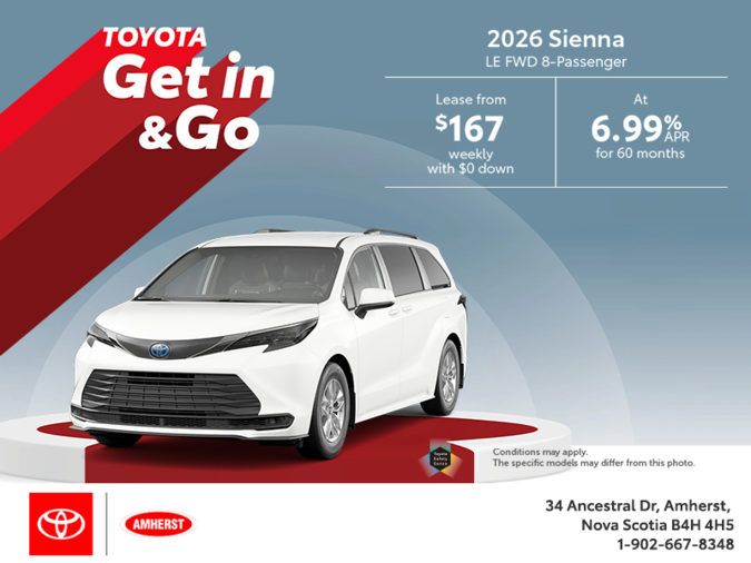 2026 Toyota Sienna Hybrid