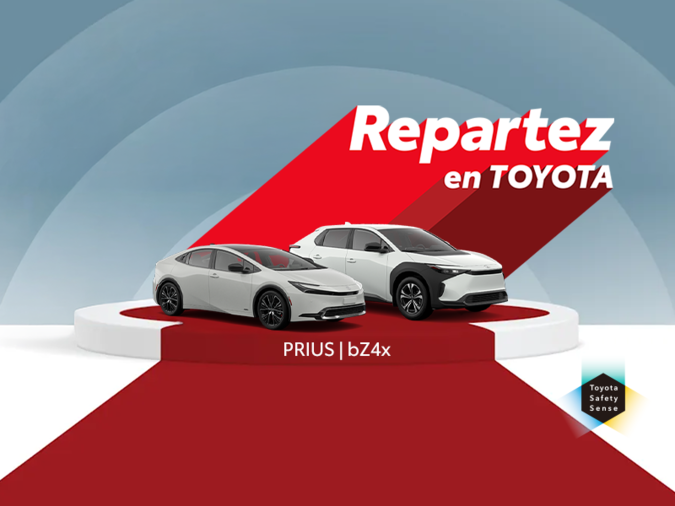 Repartez en Toyota!