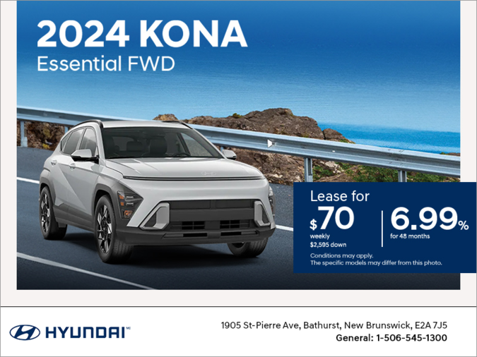 Get the 2024 Hyundai Kona