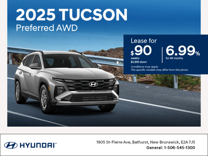 Get the 2025 Hyundai Tucson