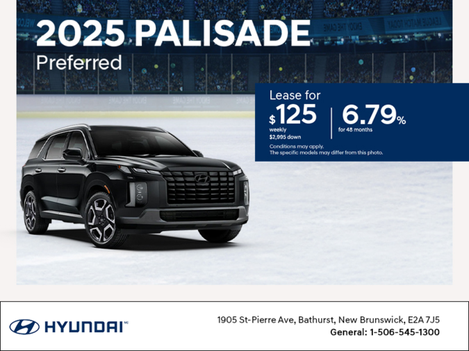 Get the 2025 Hyundai Palisade