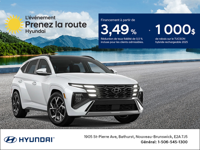 L'événement Prenez la route Hyundai