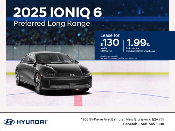 Get the 2025 Hyundai IONIQ 6