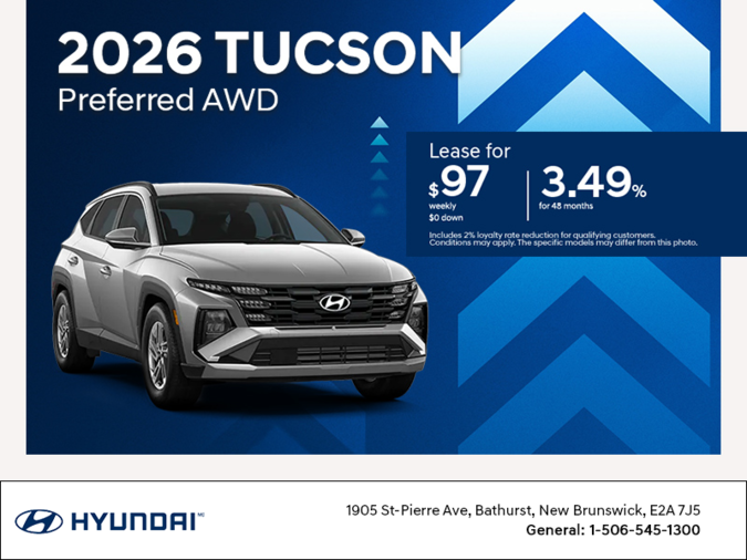 Get the 2025 Hyundai Tucson