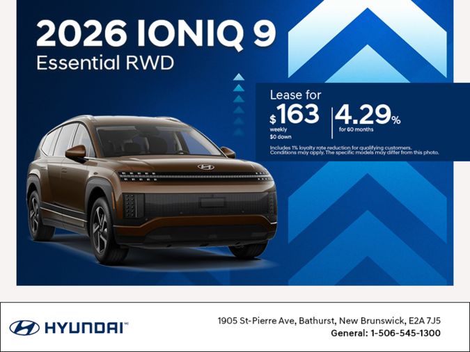 Get the 2026 Hyundai IONIQ 9