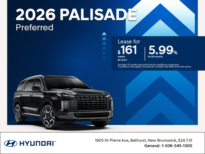 Get the 2026 Hyundai Palisade