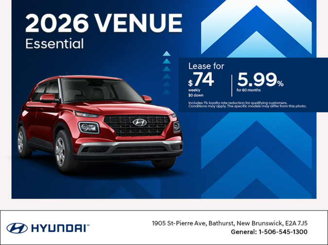 Get the 2026 Hyundai Venue