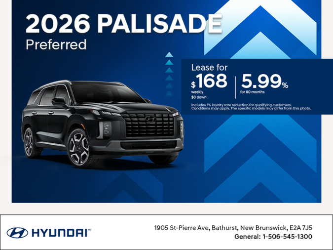 Get the 2026 Hyundai Palisade