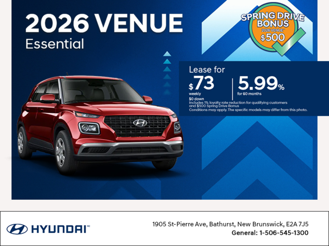 Get the 2026 Hyundai Venue