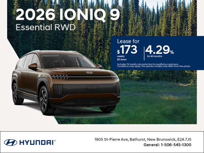 Get the 2026 Hyundai IONIQ 9