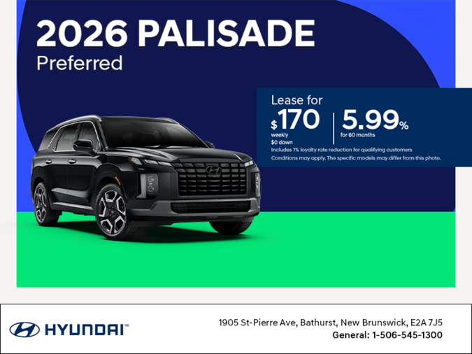 Get the 2026 Hyundai Palisade
