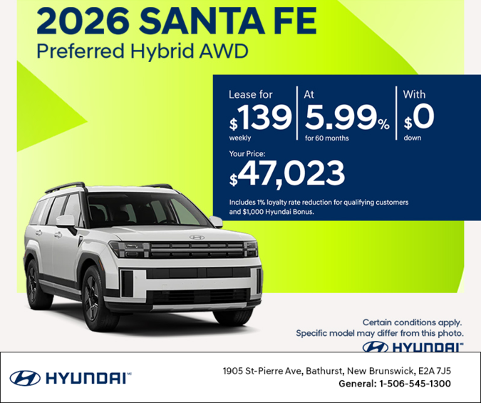 2026 Hyundai Santa Fe Hybrid