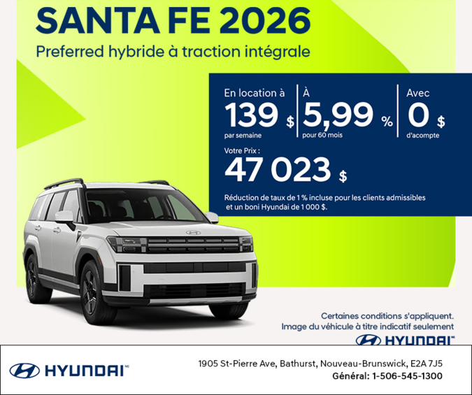 Hyundai Santa Fe Hybrid 2026
