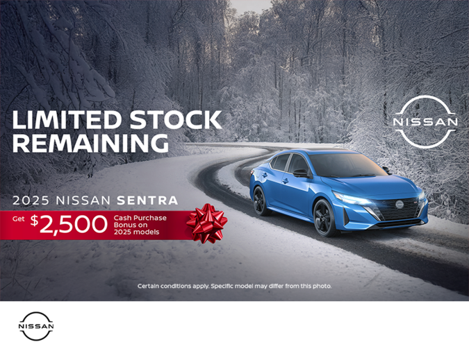 Get the 2025 Nissan Sentra today!