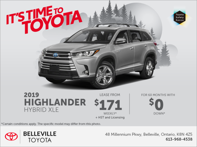 2019 Toyota Highlander Hybrid