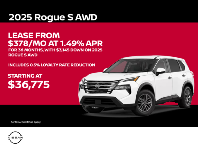 Get the 2025 Rogue Today!